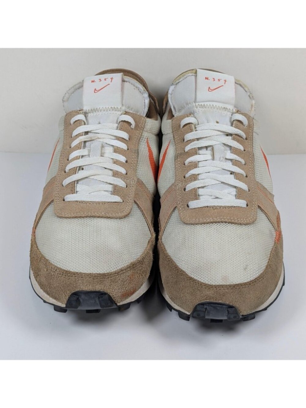 Nike Daybreak Type N.354 Shoes Mens Size 11 Retro Mesh Swoosh Orange Brown Tan - Picture 3 of 8